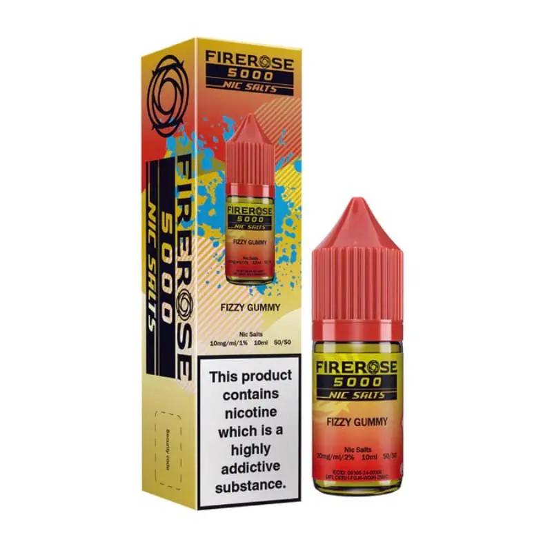 Product Image of Fizzy Gummy Nic Salt E-Liquid by Firerose 5000 Nic salt 10ml